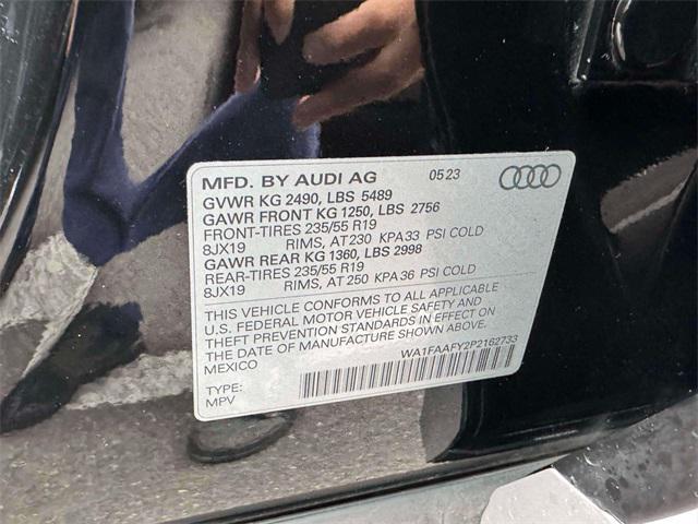 used 2023 Audi Q5 car, priced at $39,500
