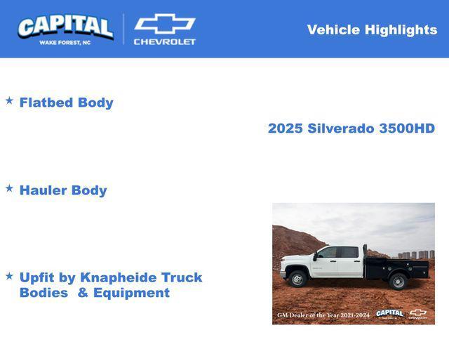 new 2025 Chevrolet Silverado 3500 car, priced at $81,929