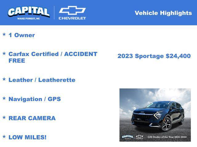 used 2023 Kia Sportage car, priced at $24,400