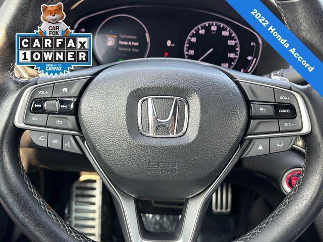 used 2022 Honda Accord car, priced at $27,500