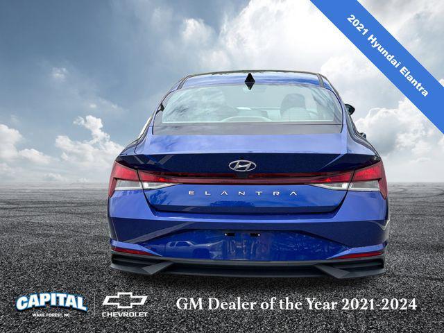 used 2021 Hyundai Elantra car, priced at $15,700