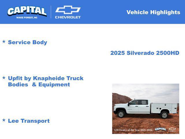 new 2025 Chevrolet Silverado 2500 car, priced at $64,638