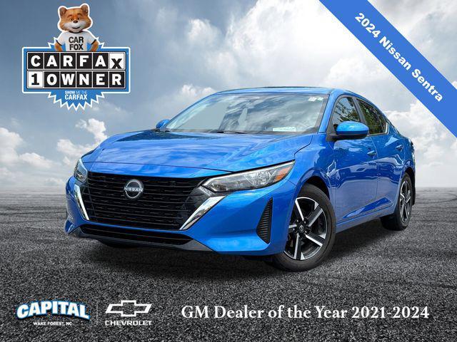 used 2024 Nissan Sentra car, priced at $19,200