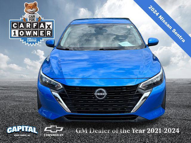 used 2024 Nissan Sentra car, priced at $19,200