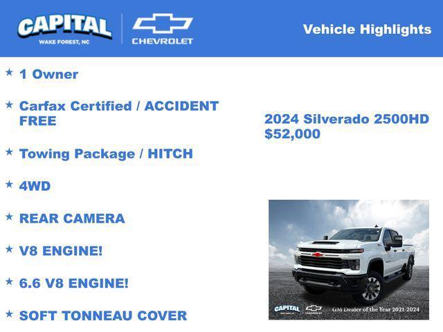 used 2024 Chevrolet Silverado 2500 car, priced at $52,000