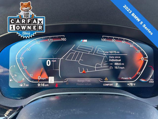 used 2023 BMW 540 car, priced at $52,600