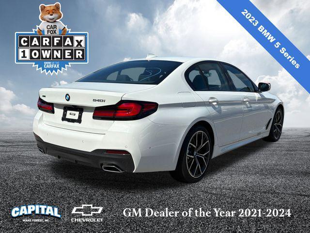 used 2023 BMW 540 car, priced at $52,600