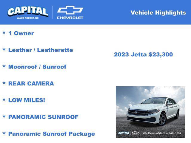 used 2023 Volkswagen Jetta car, priced at $23,300
