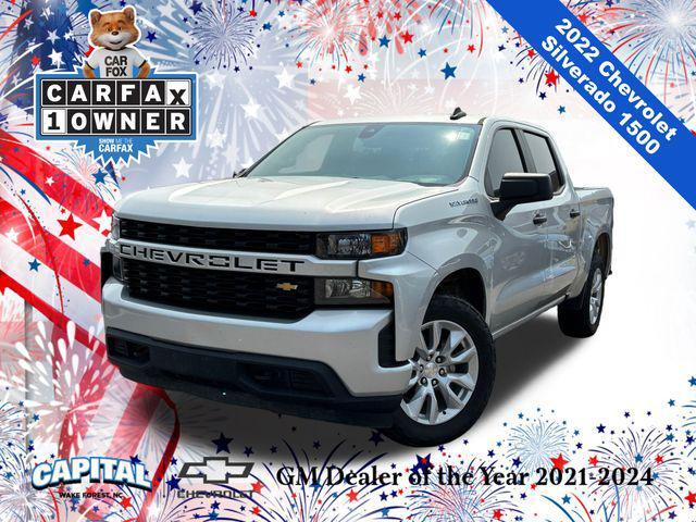used 2022 Chevrolet Silverado 1500 car, priced at $27,300