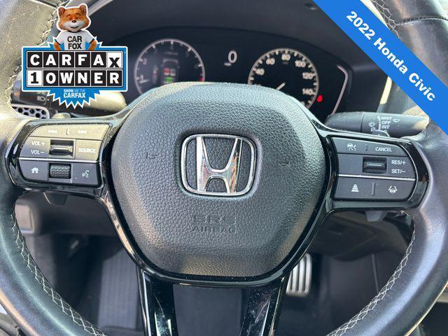 used 2022 Honda Civic car, priced at $25,800