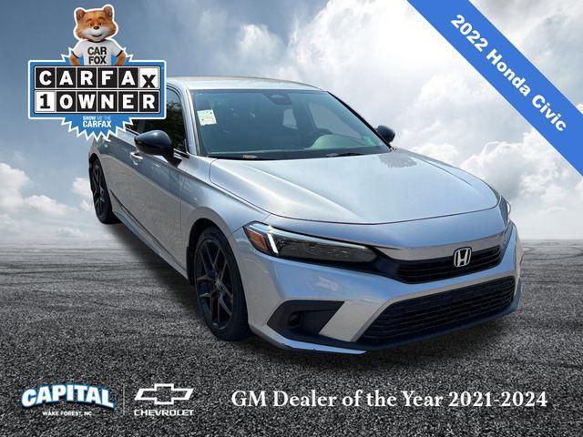 used 2022 Honda Civic car, priced at $25,800