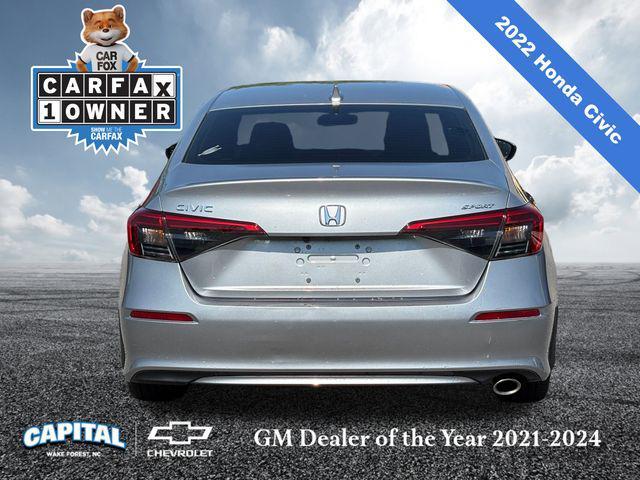 used 2022 Honda Civic car, priced at $25,800