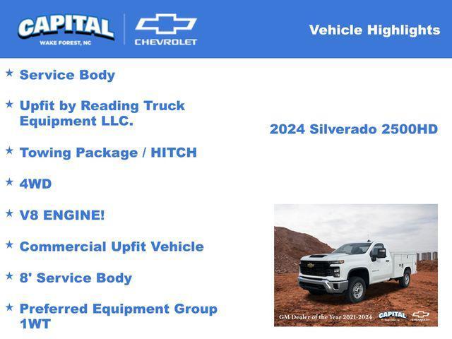 new 2024 Chevrolet Silverado 2500 car, priced at $62,558