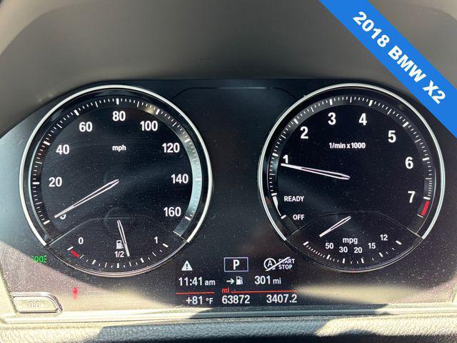 used 2018 BMW X2 car, priced at $17,500