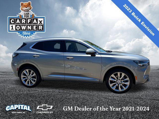 used 2023 Buick Envision car, priced at $35,600