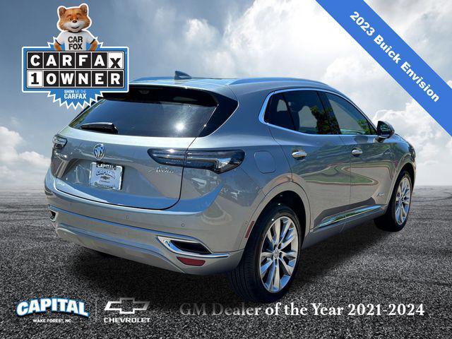 used 2023 Buick Envision car, priced at $35,600