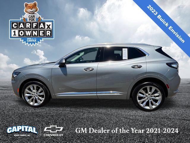 used 2023 Buick Envision car, priced at $35,600