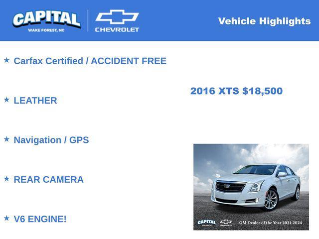 used 2016 Cadillac XTS car, priced at $18,500