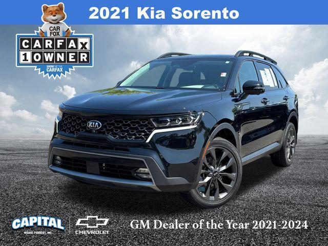 used 2021 Kia Sorento car, priced at $26,500