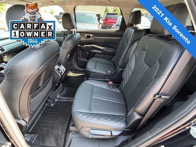 used 2021 Kia Sorento car, priced at $27,500