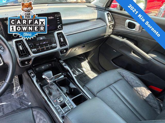 used 2021 Kia Sorento car, priced at $27,500