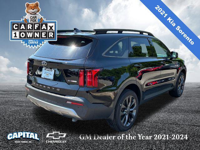 used 2021 Kia Sorento car, priced at $27,500