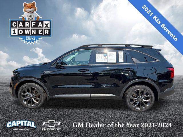 used 2021 Kia Sorento car, priced at $27,500