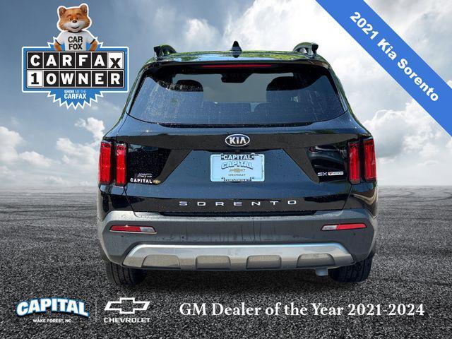 used 2021 Kia Sorento car, priced at $27,500
