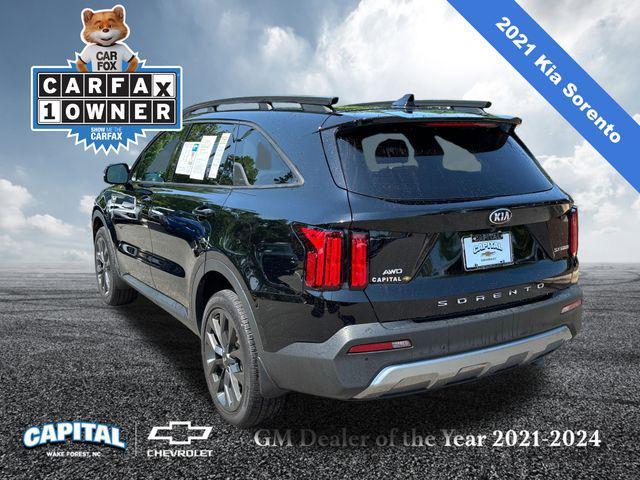 used 2021 Kia Sorento car, priced at $27,500