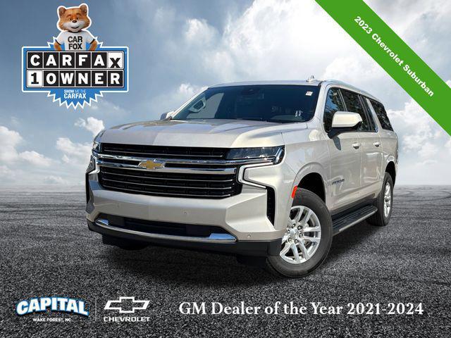 used 2023 Chevrolet Suburban car, priced at $43,800