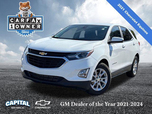 used 2021 Chevrolet Equinox car, priced at $17,200