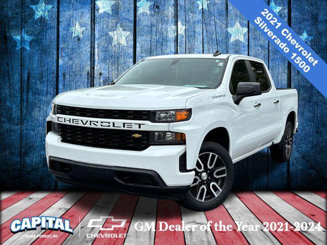 used 2021 Chevrolet Silverado 1500 car, priced at $32,400