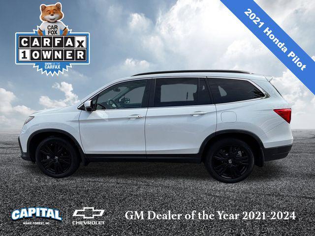 used 2021 Honda Pilot car, priced at $32,800
