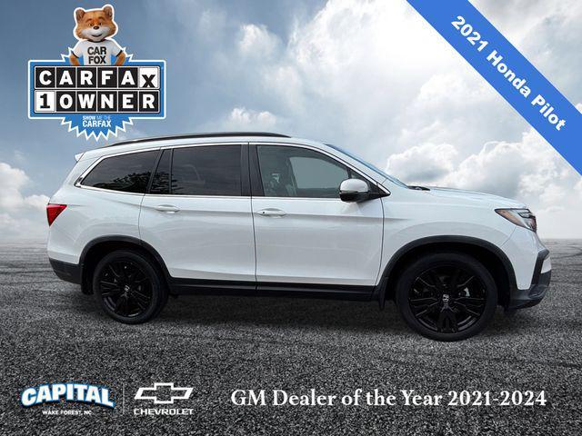 used 2021 Honda Pilot car, priced at $32,800