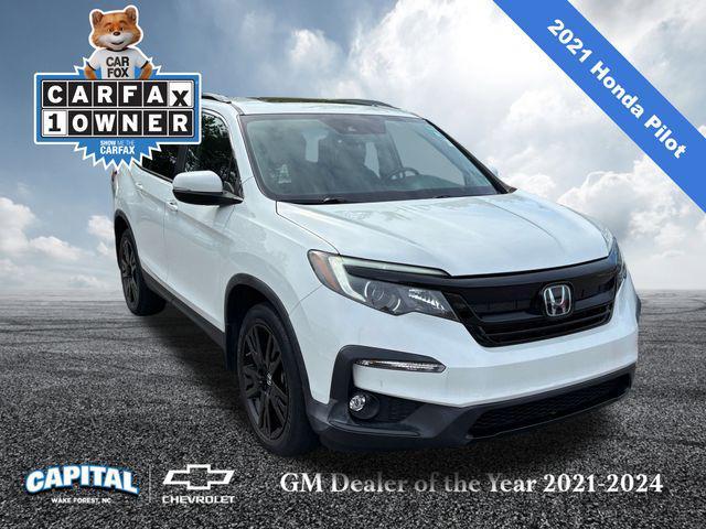 used 2021 Honda Pilot car, priced at $32,800
