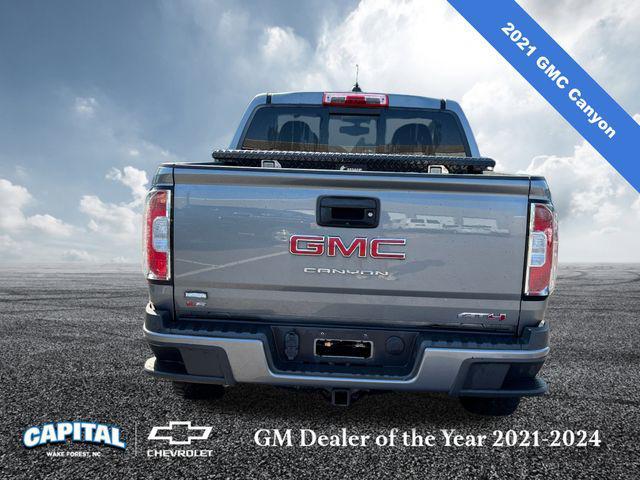 used 2021 GMC Canyon car, priced at $35,600