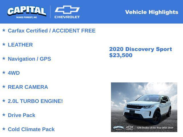 used 2020 Land Rover Discovery Sport car, priced at $22,900