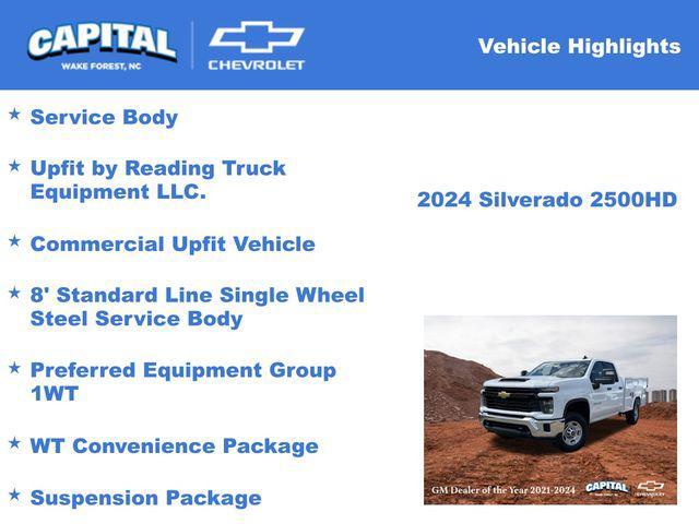 new 2024 Chevrolet Silverado 2500 car, priced at $69,484
