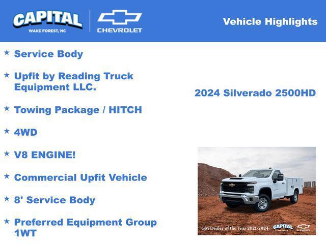 new 2024 Chevrolet Silverado 2500 car, priced at $63,479