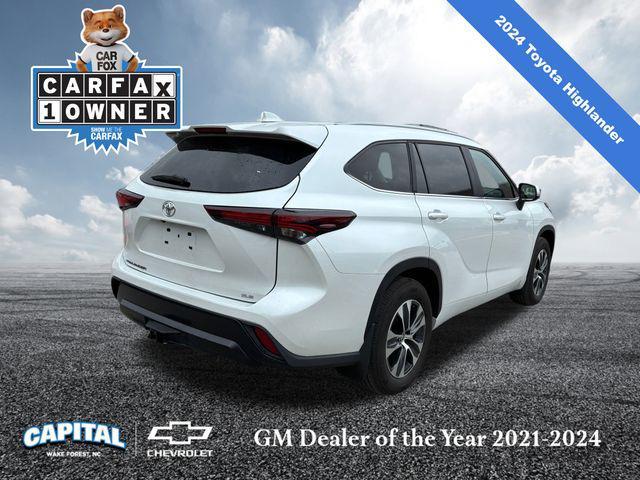 used 2024 Toyota Highlander car, priced at $42,200