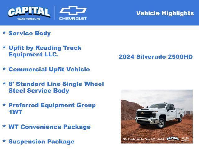 new 2024 Chevrolet Silverado 2500 car, priced at $69,484