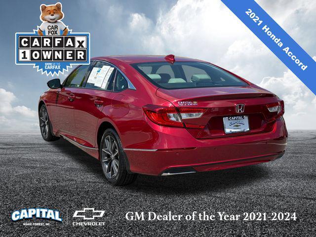 used 2021 Honda Accord car, priced at $27,500