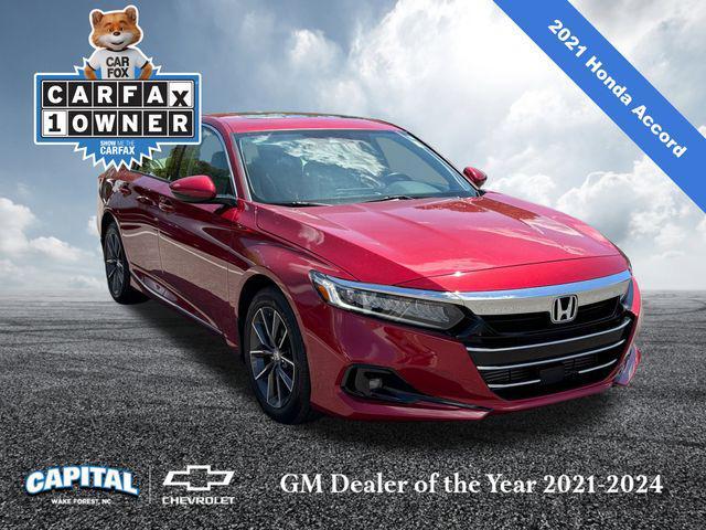 used 2021 Honda Accord car, priced at $27,500