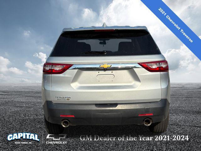 used 2021 Chevrolet Traverse car, priced at $25,400