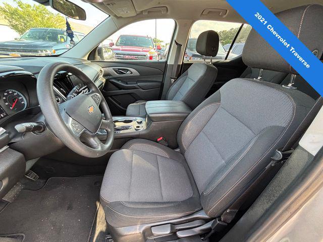 used 2021 Chevrolet Traverse car, priced at $25,400