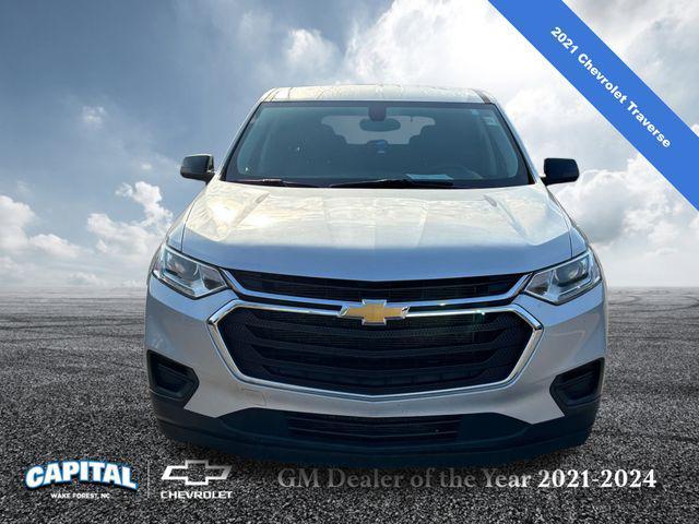 used 2021 Chevrolet Traverse car, priced at $25,400