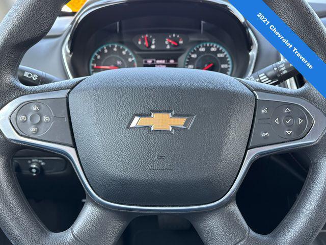used 2021 Chevrolet Traverse car, priced at $25,400