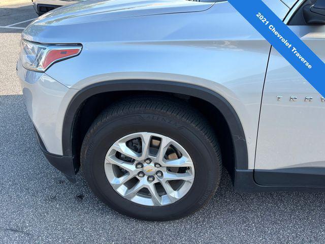 used 2021 Chevrolet Traverse car, priced at $25,400