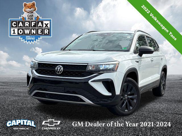 used 2022 Volkswagen Taos car, priced at $18,200