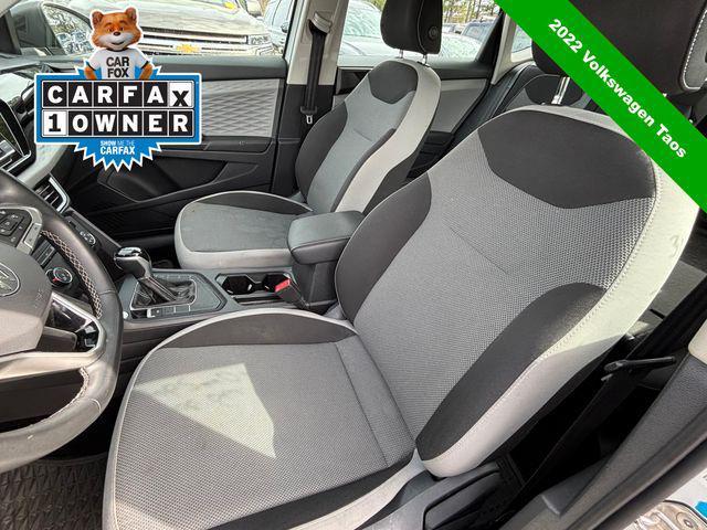 used 2022 Volkswagen Taos car, priced at $18,200